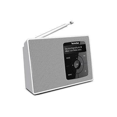 TechniSat DIGITRADIO 2 Radio DAB+, VHF (FM) DAB+, FM, Bluetooth Wekfunctie Wit