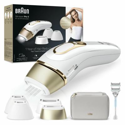 Braun Braun Silk-expert Pro IPL PL5356 Epilator Goud, Wit