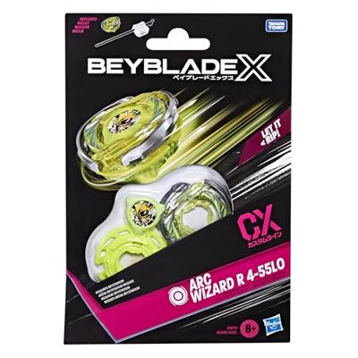 Beyblade X Starter Pack Arc Wizard R 4-55LO CX met endurance-type top en launcher, voor kinderen vanaf 8 jaar