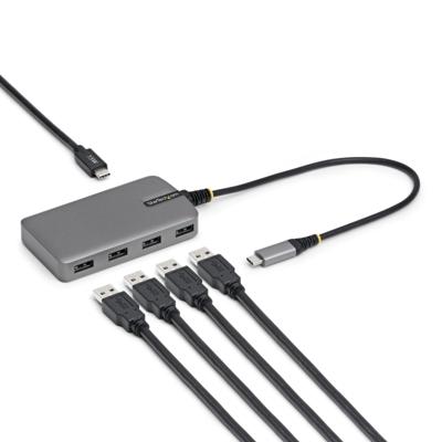 USB-HUB Startech 5G4AC-USB-C-HUB Grijs