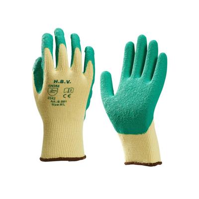 Handschoen 9.991- latex groen extra grip mt 9 (L) Handschoen 9.991- latex groen extra grip mt 9 (L)