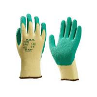 Handschoen 9.991- latex groen extra grip mt 9 (L) - thumbnail