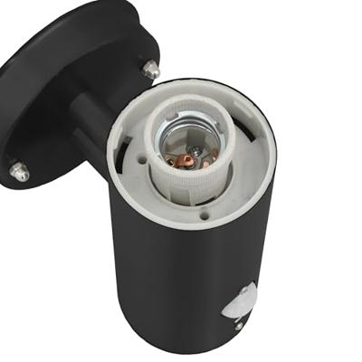 VidaXL Buiten wandlamp 2 pcs zwart 15 x 7,5 x 33 cm