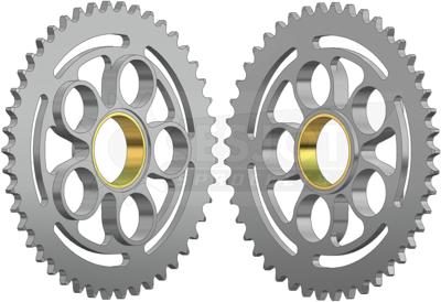 ESJOT Chain wheel 525 45z steel silver