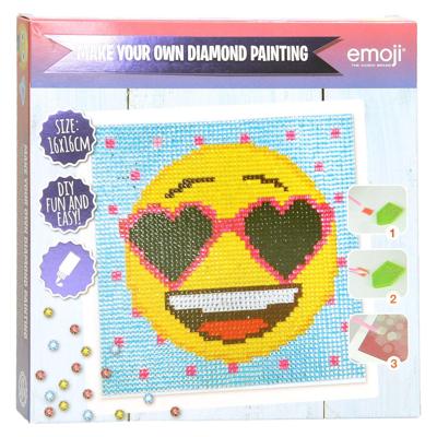 Sambro Emoji diamond painting - glasses