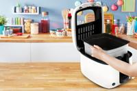 Tefal super uno fr3140 frituurpan (wit/zwart, 2,2 liter) - thumbnail