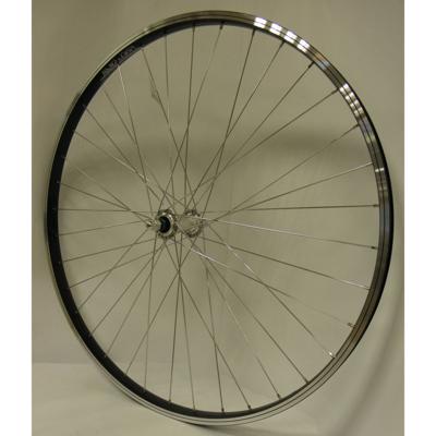 voorwiel Hybride 28 inch Parallex aluminium zwart