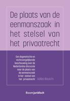 De plaats van de eenmanszaak in het stelsel van het privaatrecht - Adiba Bouichi - eBook (9789089745217) - thumbnail
