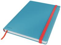 Leitz Cosy notitieboek met harde kaft, voor ft B5, gelijnd, blauw - thumbnail