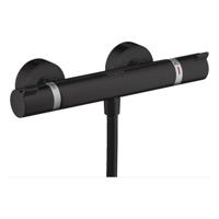 Opbouw Douchethermostaat Ecostat Comfort Hansgrohe Mat Zwart - thumbnail