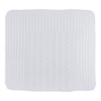 Baby's Only aankleedkussenhoes Cable Wit Maat - thumbnail