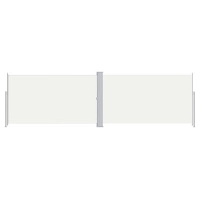 VidaXL Windscherm uittrekbaar 180x600 cm crèmekleurig VidaXL Windscherm uittrekbaar 180x600 cm crèmekleurig