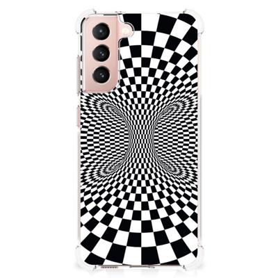 Samsung Galaxy S21 FE Shockproof Case Illusie Samsung Galaxy S21 FE Shockproof Case Illusie