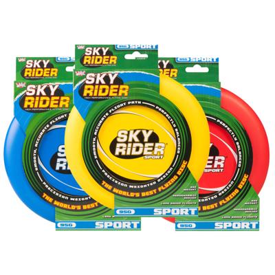 Wicked frisbee Sky Rider Sport 26 cm geel 95 gram