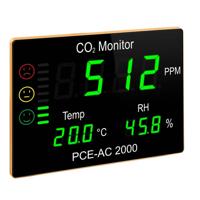 PCE Instruments CO₂-meter Temperatuur, Luchtvochtigheid, Koolstofdioxide - thumbnail