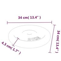 VidaXL Halterschijf 20 kg gietijzer - thumbnail