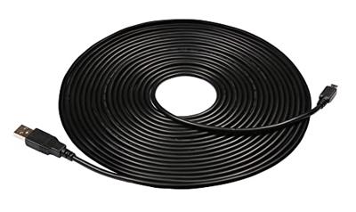 Transcend ts-dpl3 dual usb car charger for drivepro, 8m/4m cable, usb type a to micro b