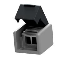 Easylan CKVDAP92 CKVDAP92 Connection Box Grijs - thumbnail