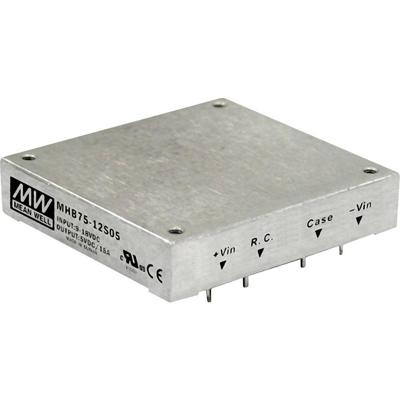 MEAN WELL MHB75-12S24 DC/DC-converter 75 W Aantal uitgangen: 1 x Inhoud 1 stuk(s)