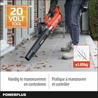 Base di alimentazione a doppia potenza con POWDPG7521 - 20 V fogli di batteria, collettore di fogli, 145 km/h, senza batteria o caricabatterie - thumbnail