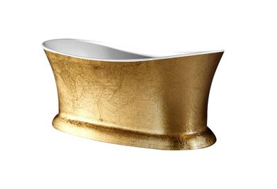 Vrijstaand bad Best Design Color Bridgegold Acryl 175x79x70cm Goud