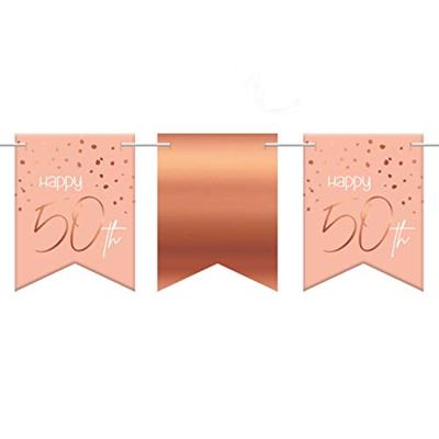 Vlaggenlijn 50 Jaar Lush Blush - 6 Meter