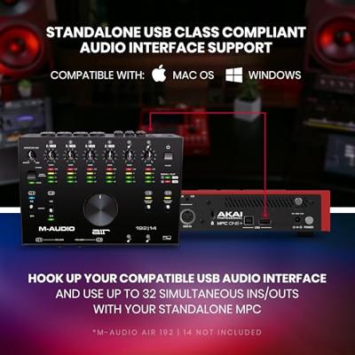 Akai MPC One + zelfstandig MPC-werkstation