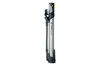 Topeak Turbo Morph G Fietsvoetpomp - Zilver Topeak Turbo Morph G Fietsvoetpomp - Zilver