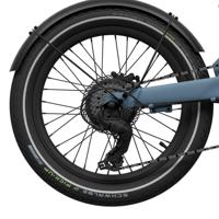 UTO achterwiel og16 inch zonder schijf zwart - thumbnail