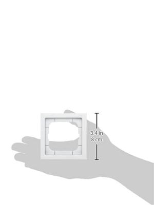 Busch-Jaeger 1-voudig Frame Frame Future lineair Witaluminium (RAL 9006), Aluminium 2CKA001754A4301