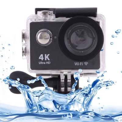 H9 4K Ultra HD1080P 12MP 2 inch LCD scherm WiFi Sport Camera, 170 graden brede hoeklens, 30m Waterdicht(zwart)