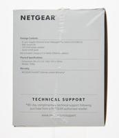 NETGEAR ProSAFE Unmanaged Plus Switch - GS108E - 8 Gigabit Ethernet poorten - thumbnail