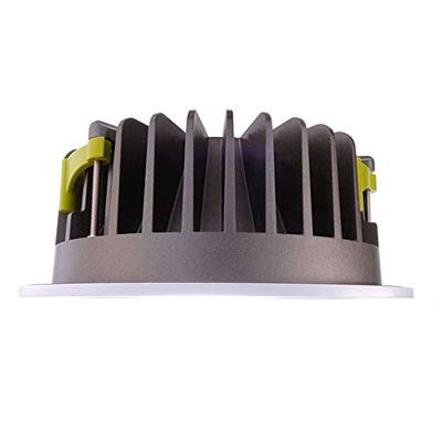 Deko Light 565185 COB 210 LED-inbouwlamp Energielabel: G (A - G) LED vast ingebouwd 37 W Verkeerswit (RAL 9016)