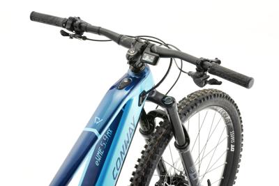 CONWAY elektrische mtb full-suspension "ewme 5.9 mx" mod. 24 ebike conw. ewme 5.9 mx 29/41 full sus.turq./pet.
