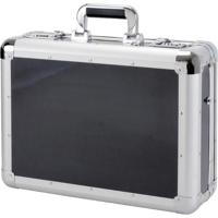 Alumaxx Laptop Koffer C-1 Aluminium Zilver-Carbonlook - thumbnail