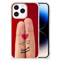 iPhone 14 Pro Anti Shock Bumper Case Liefde - Origineel Romantisch Cadeau - thumbnail
