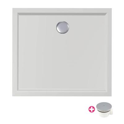 Xenz Mariana douchebak - 90x80x7 - Acryl - wit 6835-01 Xenz Mariana douchebak - 90x80x7 - Acryl - wit 6835-01