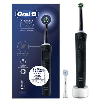 Elektrische tandenborstel Oral-B Vitality Pro Zwart - thumbnail