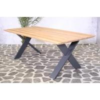 SenS-line teak houten tuintafel Hamilton 220 cm - thumbnail