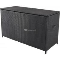 Kussenbox wicker zwart - thumbnail