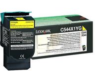 Lexmark C544, C546, X544, X546 4K gele retourpr. cartr. - thumbnail