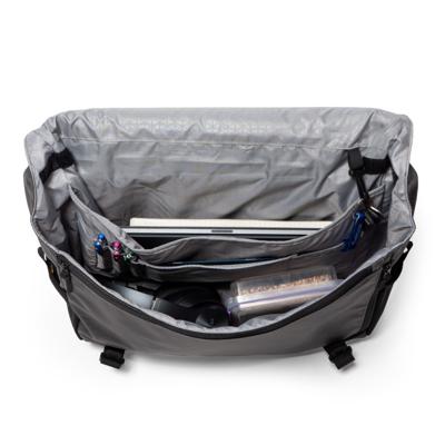 Burley Kard bur tas transit messenger 12l gry/zw
