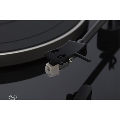 Aiwa APX-680BT Bluetooth-platenspeler, 2 snelheden 33/45 rpm, magnetische aluminium capsule, symmetrische arm, kleur: zwart