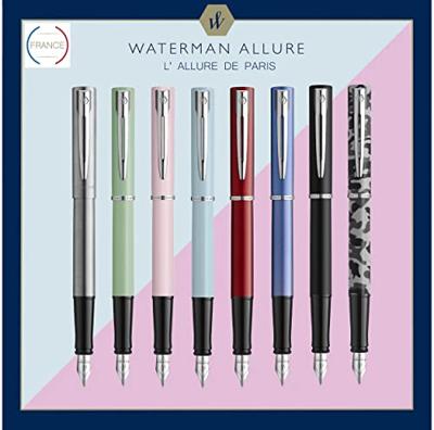 Waterman vulpen Allure, fijne punt, giftbox, zwart