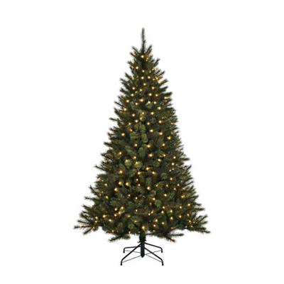 black box kunstkerstboom Toronto met ledverlichting h215 x d132cm