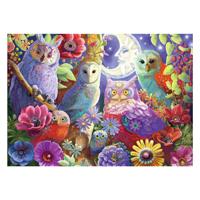 Ravensburger legpuzzel schitterende nachtuilen, 300st. - thumbnail