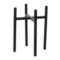 Mica Decorations Pothouder ascot h25cm zwart - thumbnail