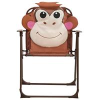 3-delige Bistroset voor kinderen met parasol bruin - thumbnail