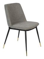 ZILT Eetkamerstoel 'Younes' kleur Grijs - thumbnail