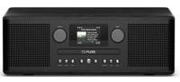 Pure Classic C-D6i Black-Black Ash EU/UK Zakradio met internetradio Internet, DAB+, FM AUX, DAB+, USB Zwart, Es - thumbnail